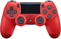 Джойстик ігровий для Sony DualShock 4 V2 для PS4 Геймпад Бездротовий Червоний бездротовий