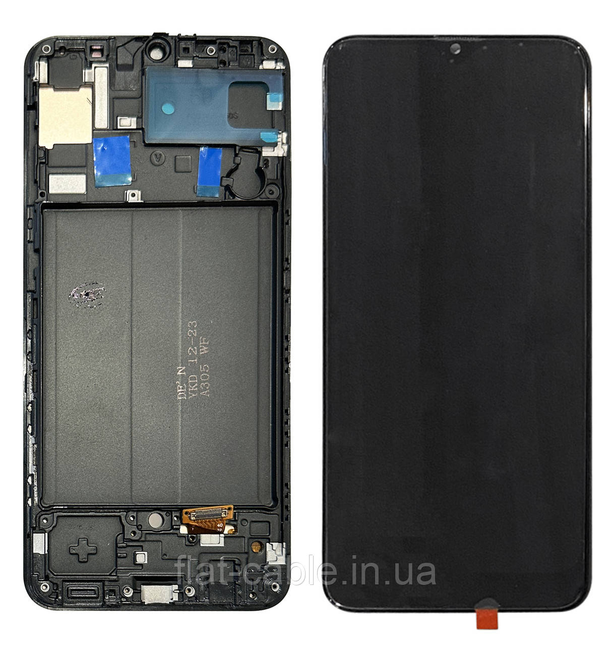 Дисплей + сенсор Samsung A305 Galaxy A30 (2019) з рамкою LCD Оріг. розмір DEN OLED