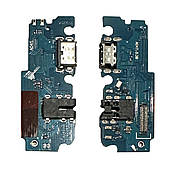 Нижня плата Samsung A047 з конектором заряджання + мікрофон Оригінал