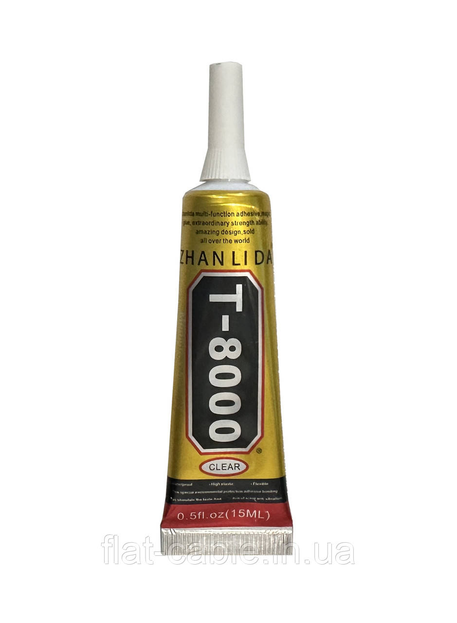 Клей універсальний T8000 15ml прозорий