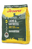 Сухой корм Josera Lachs & Kartoffel лососем и картофелем, 900 г