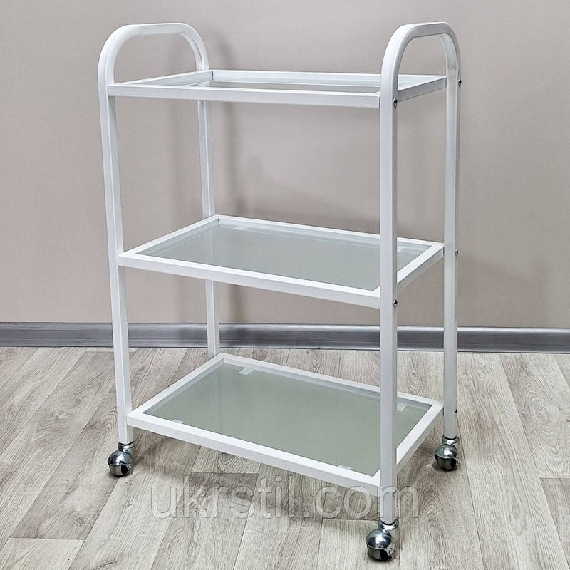 Косметологічний візок R-21 white, фото 1