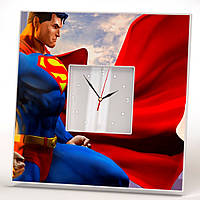 Настенные часы "Супермен" украшение и подарок для детской комнаты, для фанатов комиксов DC