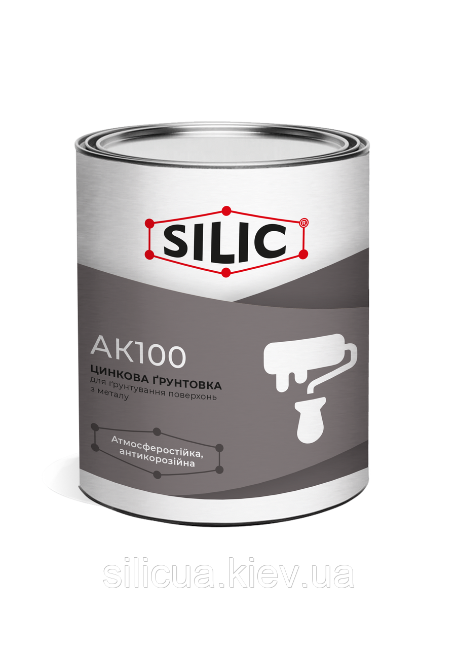 Ґрунтовка цинкова АК-100 (1кг) з фосфатом цинку