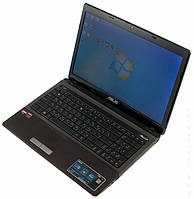 Ноутбук ASUS K53U-AMD-E-450-1.65GHz-4Gb-DDR3-320Gb-HDD-W15.6-Web-DVD-RW-Radeon HD 6320-(B-)-Б/У