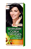 Фарба для волосся Garnier Color Naturals, відтінок 1+ (Ультрачорний), 110 мл