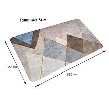 Вологопоглинаючий килимок 38*58CM*3MM (D) SW-00001560, фото 4