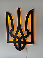 Герб Украины с подсветкой, 75*45 см