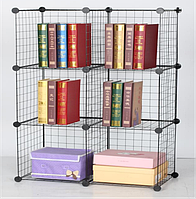 Интерьерная полка стеллаж для книг и цветов DIY Flower Rack SJ-6 шкаф для хранения вещей игрушек обуви