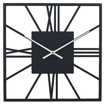Металевий настінний годинник Glozis New York Black