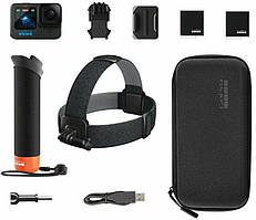 Екшн-камера GoPro HERO12 Black + Enduro + Head Strap + Handler Floating (CHDRB-121-RW)