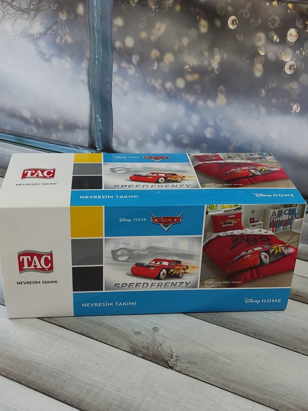 Постільна білизна дитяча TAC Cars spiderenzy Бавовна/Ранфорс Полуторний розмір