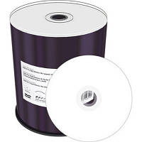 Диск DVD Mediarange DVD-R 4.7GB 120min 16x speed, inkjet fullsurface printable, Cake 100 (MR413) BS-03