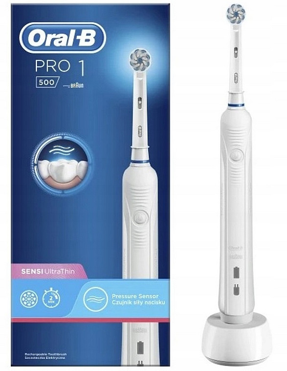 Електрична зубна щітка Braun Oral-B Professional Care Pro 1 500  Sensi Ultra