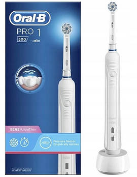 Електрична зубна щітка Braun Oral-B Professional Care Pro 1 500  Sensi Ultra