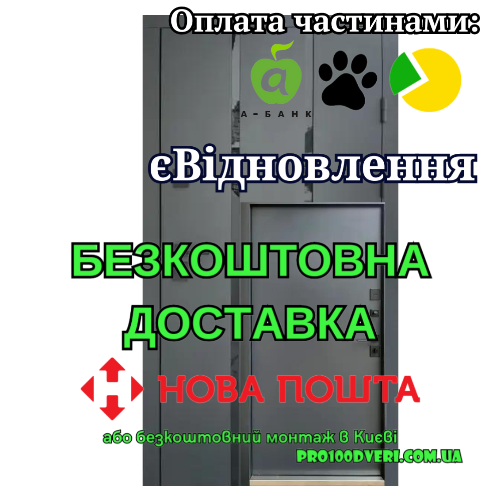 Вхідні двері Піано вулиця з терморозривом Qdoors