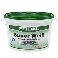 Краска интерьерная Feidal Super Weis 2,5л оновлена