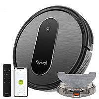 Робот пилосос Kyvol Cybovac D10 Random/250ml+200ml/2600mA/2000pa/Google Assistant,Amazon Alexa\Black