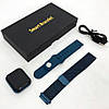 Smart Watch T80S, два браслети, температура тіла, тиск, оксиметр. YJ-931 Колір: синій, фото 6