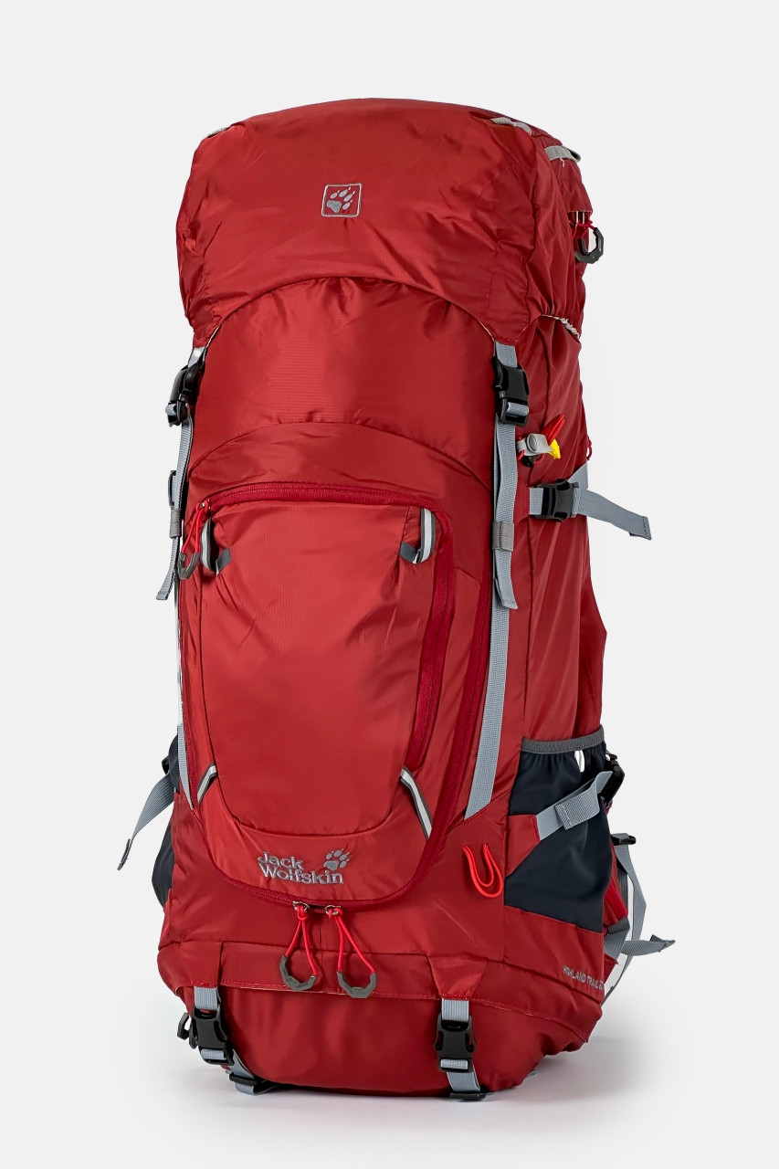 Туристичний рюкзак Jack Wolfskin Highland Trail 60L-8 бордовий, фото 1