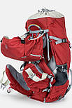 Туристичний рюкзак Jack Wolfskin Highland Trail 60L-8 бордовий, фото 7