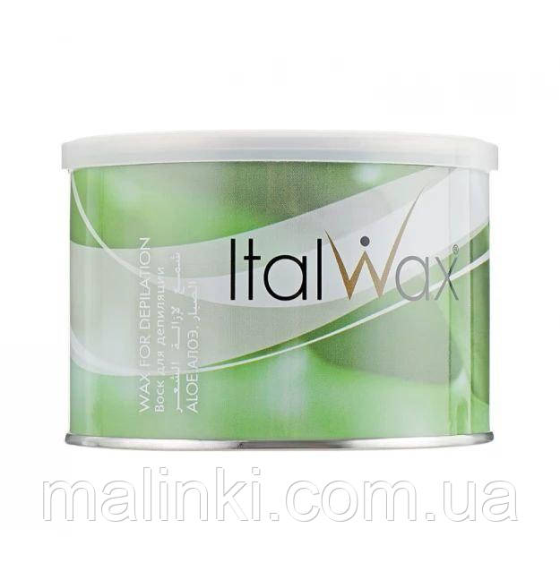 Теплий віск в банці Italwax Алое, 400 г, фото 1