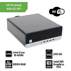 Системный блок Б/В HP ProDesk 600 G3 SFF (Core I5-6500 / 8Gb / SSD 240Gb / WI-FI)