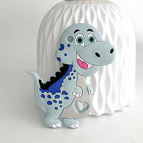 Динозавр Аллозавр (бебі блю), силіконовий прорізувач для зубів