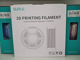 PLA пластик/філамент для 3D принтера SUNLU, PLA Filament Сырий 1.75мм 1кг