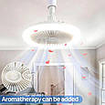 Електричний вентилятор з пультом дистанційного керування Multi-Function Fan Light CHP-006 2835, фото 9