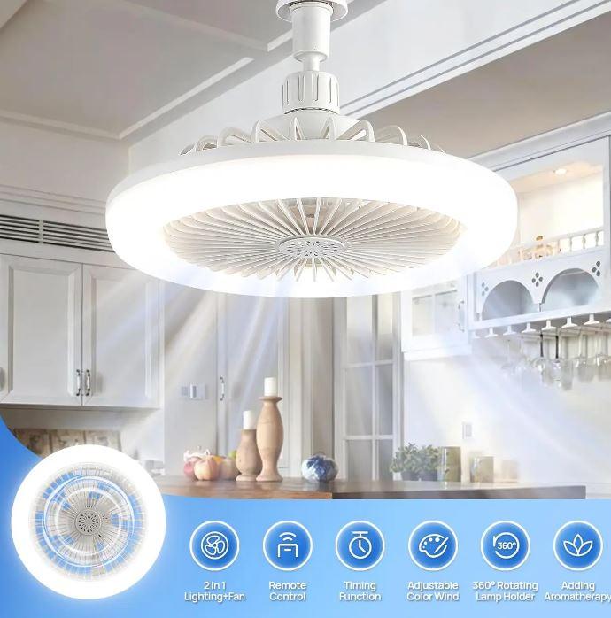 Електричний вентилятор з пультом дистанційного керування Multi-Function Fan Light CHP-006 2835