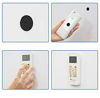 Двосторонні самоклеючі липучки круглі 20 мм 100 пар білих для виробів та творчості. Липучки круглі, фото 7