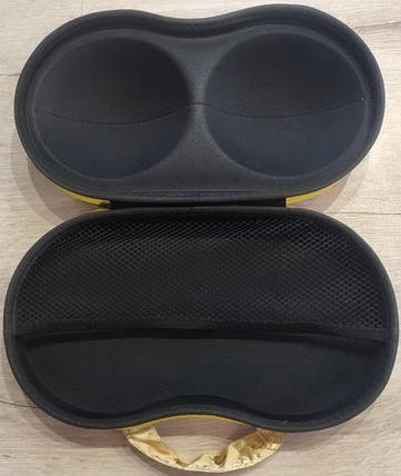 Органайзер - сумочка для бюстгальтерів (з сіточкою) золотистий, Чохол для білизни, фото 3