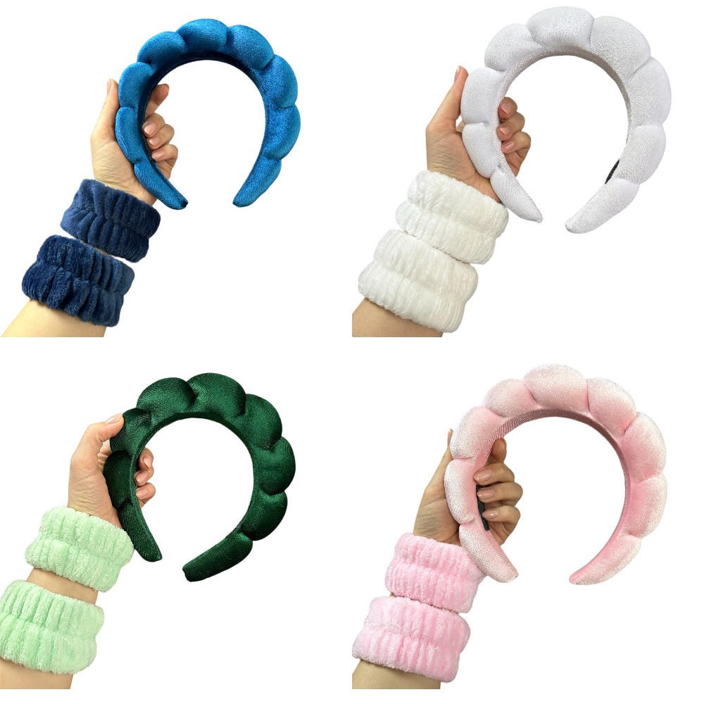 Набір для вмивання обруч + напульсники, фото 1