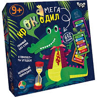 Оригінал! Настольная игра Danko Toys Мега Крокодил, русский (CROC-03-01) | T2TV.com.ua