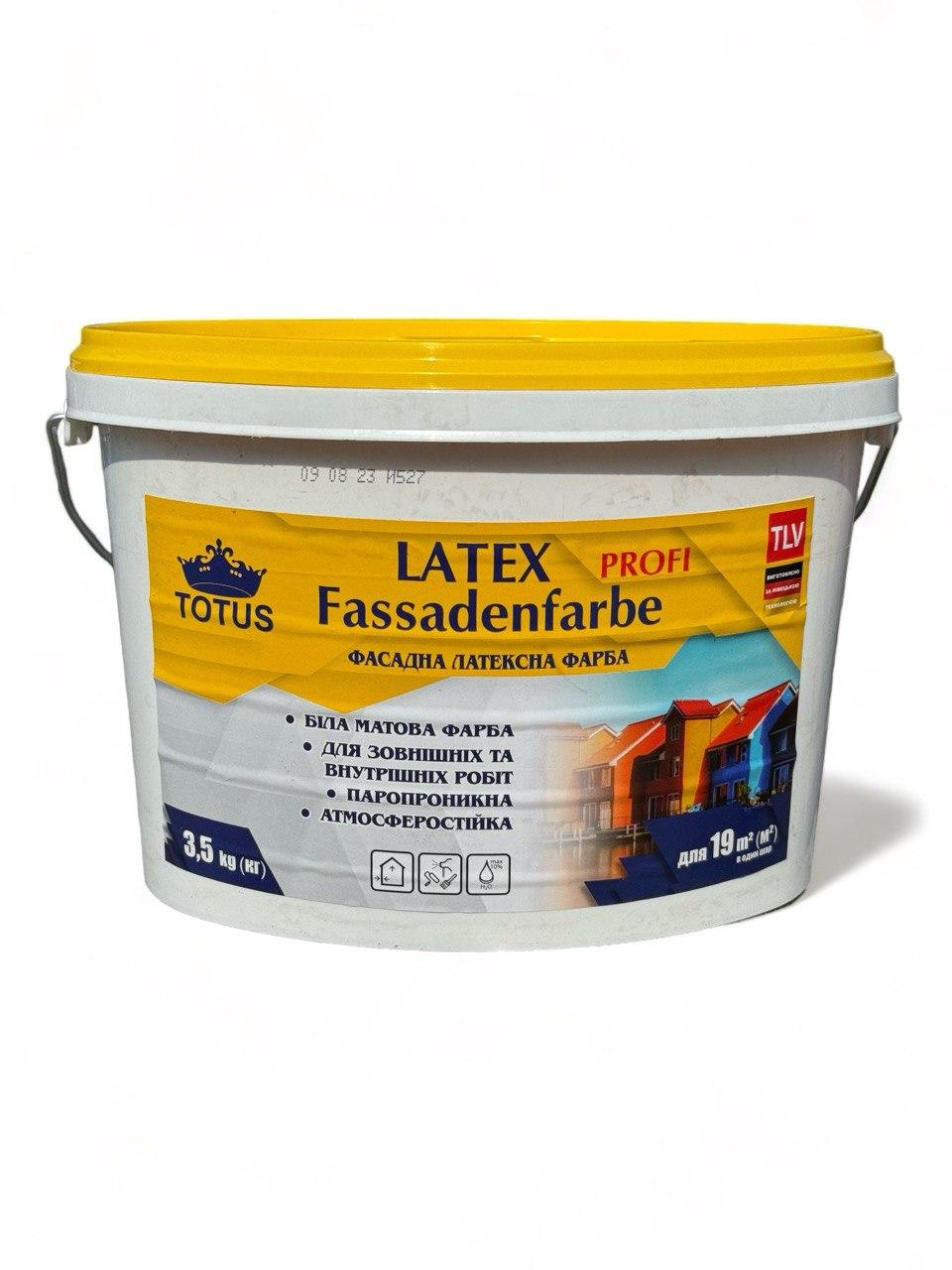Фарба фасадна TOTUS Latex Fassadenfarbe 3,5 кг