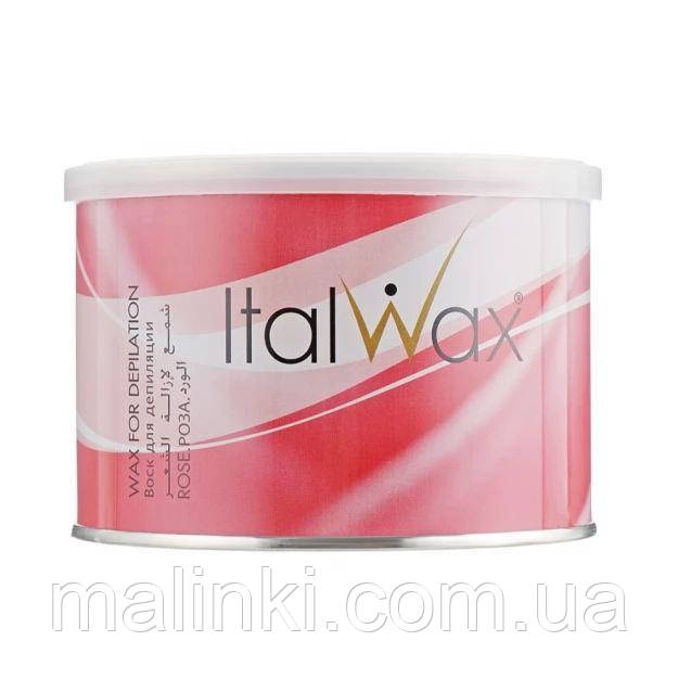 Теплий віск в банці Italwax Троянда, 400 г, фото 1