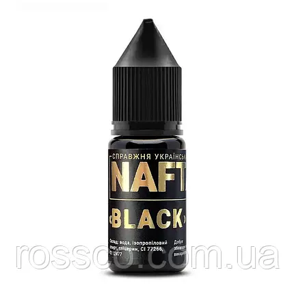 The Mineral NAFTA Пігмент для татуажу Black, 11 мл, фото 1