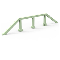 Трамплін для собак 600х30х100 см (Kidigo ТМ)