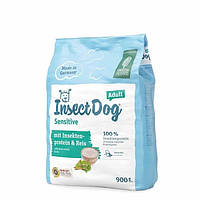 Сухой корм для взрослых собак Green Petfood InsectDog Sensitive Adult 900 г