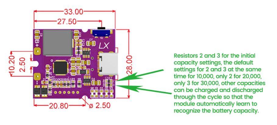 Tora5940ページ Плата повербанка PD 22,5 ватт с экраном Модуль для