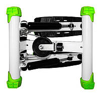 Степпер тренажер для ніг з еспандерами HMS S3033 Зелений, фото 4