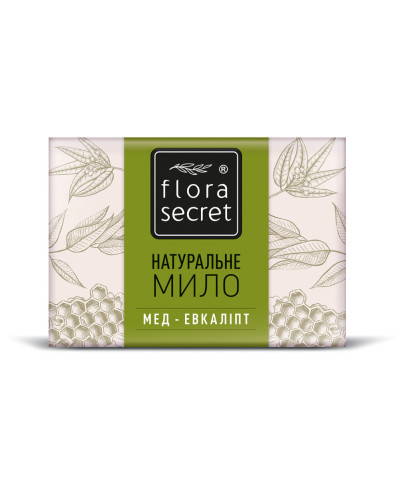 Мило банне з ефірним маслом евкаліпта і медом