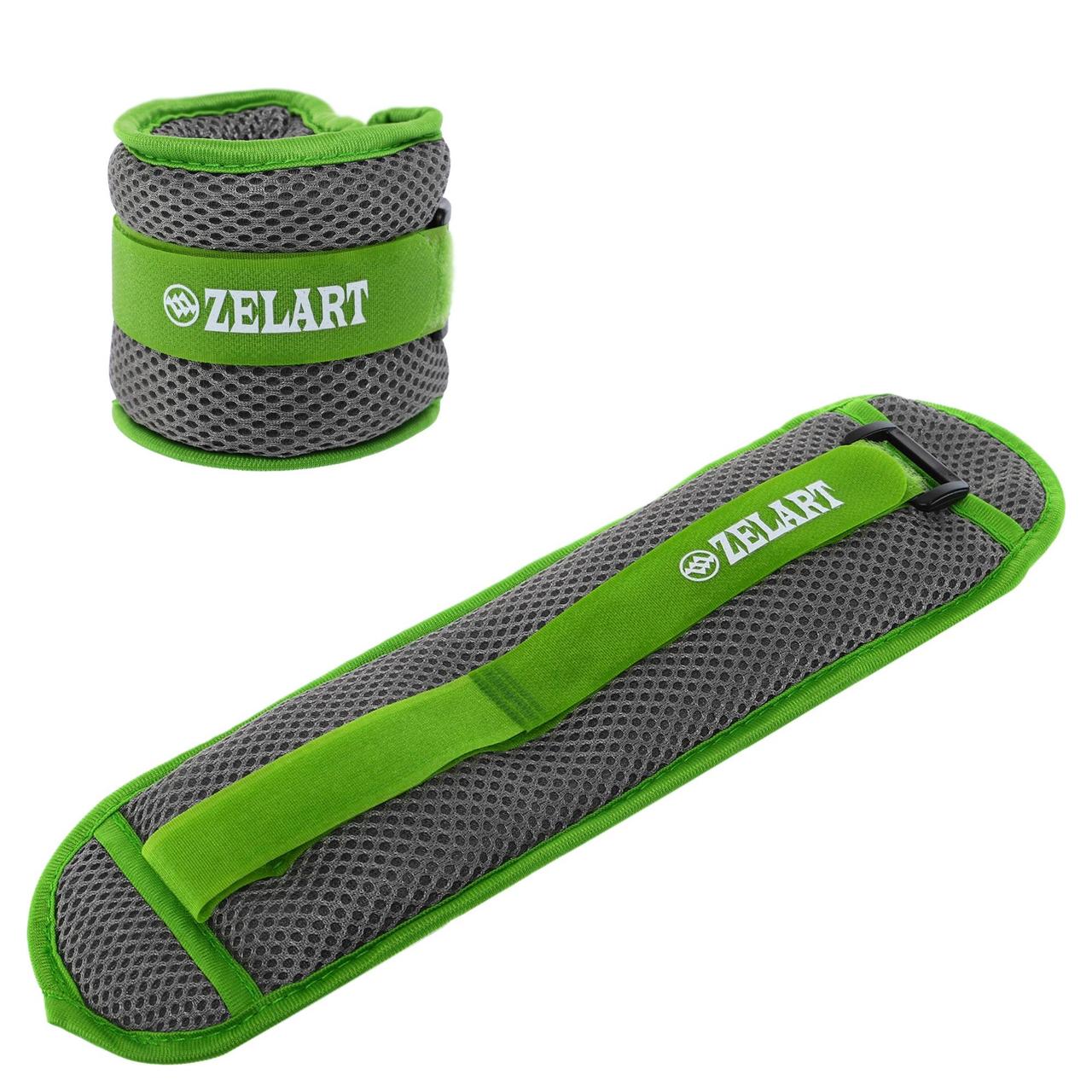Обтяжувачі-манжети для рук та ніг водонепроникні 2х1 кг Zelart FI-7210-2, фото 1