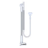 Регульований тримач смартфона 6.5" Baseus Unlimited Adjustment Lazy Phone Holder (SULR-0S) Silver, фото 3
