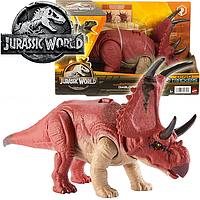 Игрушка динозавр Диаблоцератопс со звук эффек Мир Юрского периода Jurassic World Diabloceratops Mattel HLP16