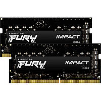 Модуль пам'яті Kingston Fury DDR4 16Gb (2x8) 3200MHz Impact Sodimm (KF432S20IBK2/16)