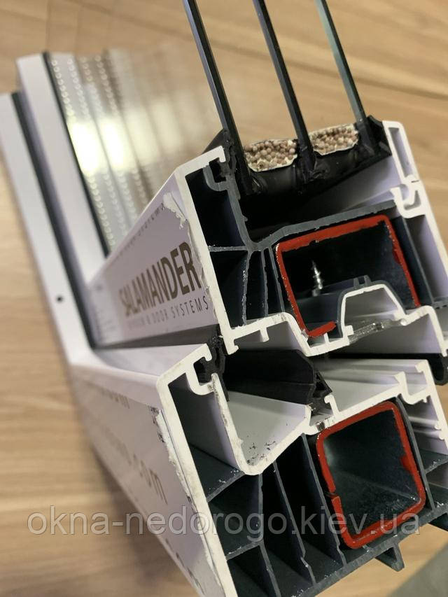Пластикове вікно Salamander Pro Evolution 72 ➡ © Вікна Недорого