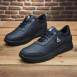 Чоловічі кросівки великих розмірів, Кросівки 46,47,48,49,50 розміру осінь-весна з натуральної шкіри *М-17*, фото 3