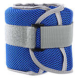 Обтяжувачі-манжети для рук та ніг водонепроникні 2х2 кг Zelart FI-7210-4, фото 2